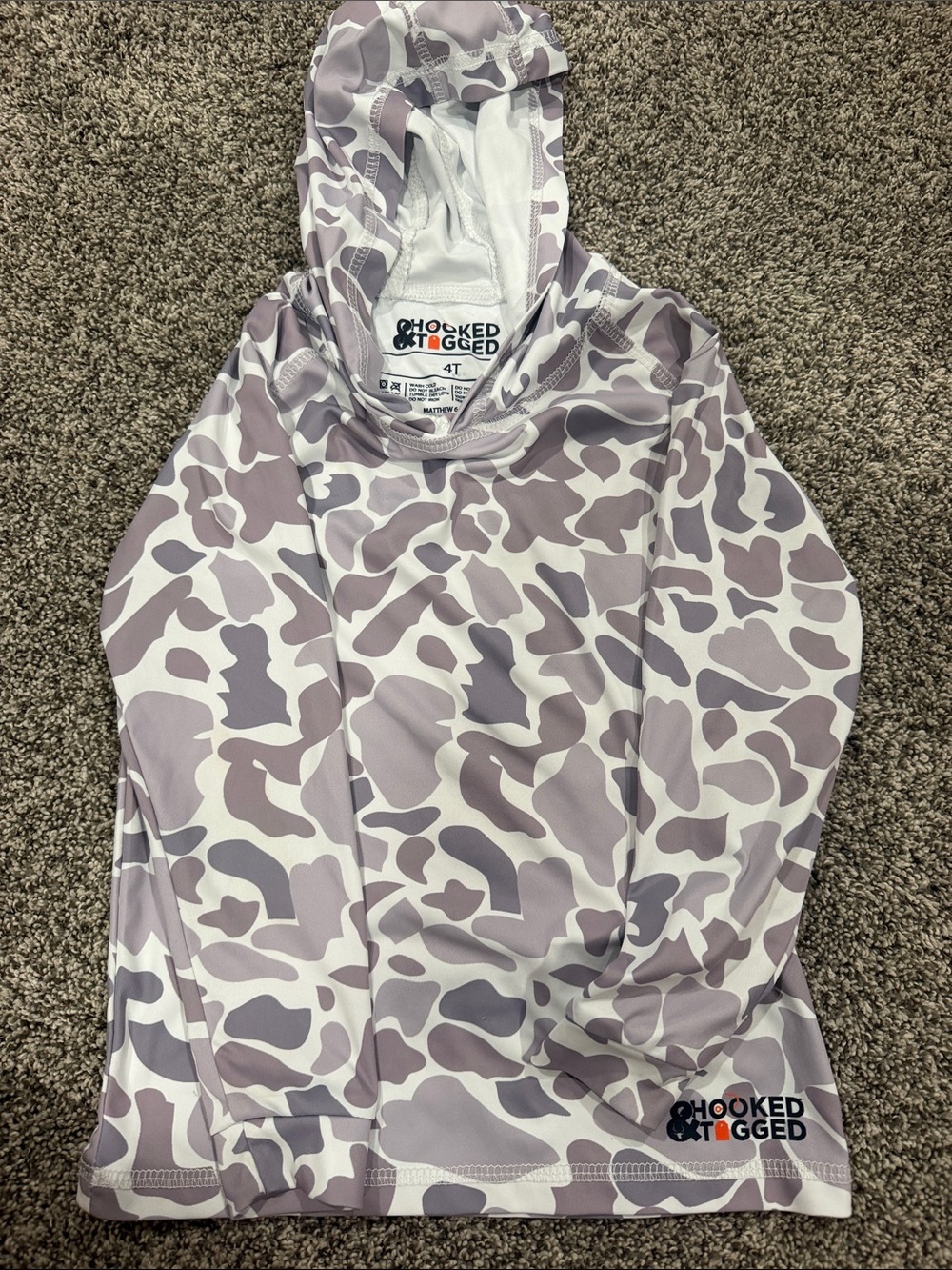Kids' Camo Hoodie